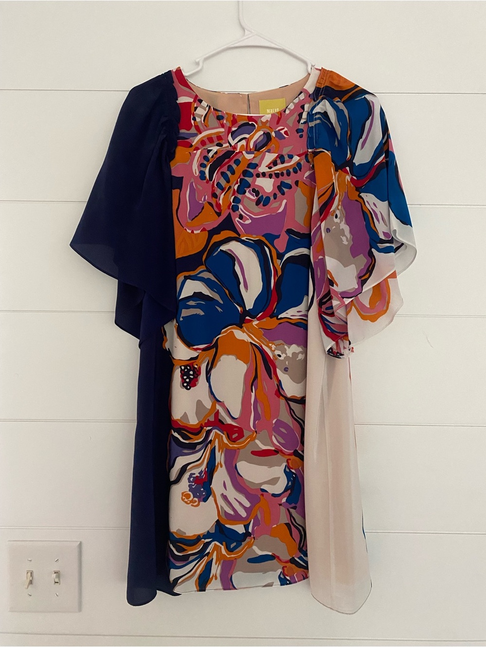 Maeve Pink and Yellow Floral Dress